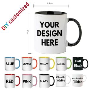 Personalized Photo Mug, Customize Family, Kids,Lovers,Logo,
