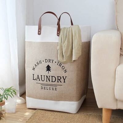 Super Large Foldable Laundry Basket Handle Waterproof Large