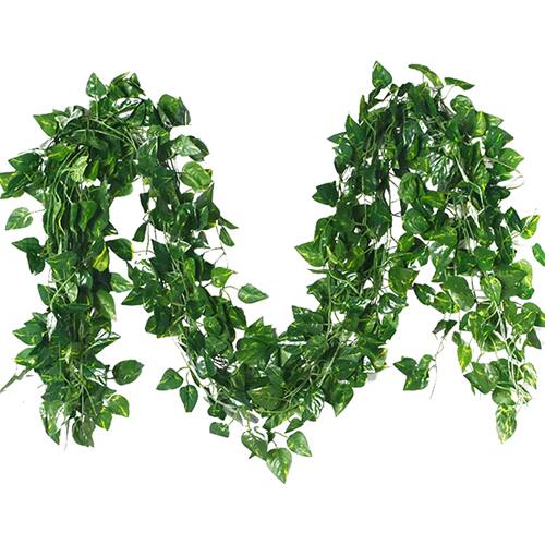 Artificial Plant 2.1M Green Ivy Leaf Wreath Silk Wall DIY Ha