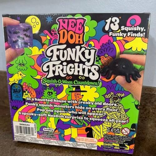 Needoh New Funky Frights Halloween Advent Calendar 13 Days S