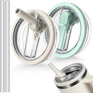 40oz Flip Straw Lid for Stanley Cup Leak Proof Spill-proof C