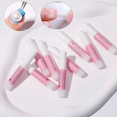 Super Strong Nail Glue Set For False Nail Tips Acrylic Nails