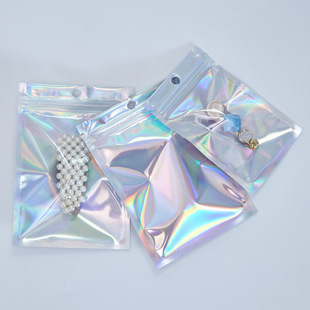 8 sizes 100Pcs/PAck PlAstic BAg Aluminum Foil HologrAm Food