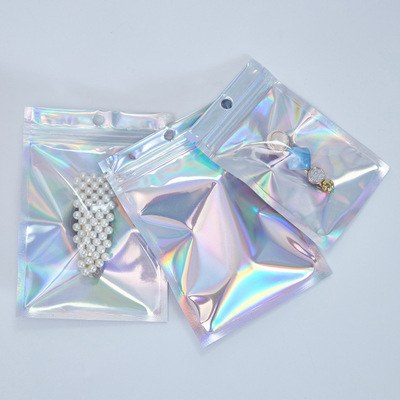 8 sizes 100Pcs/PAck PlAstic BAg Aluminum Foil HologrAm Food