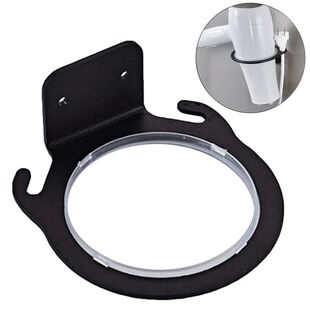 Space Aluminum Wall Mounted Hair Dryer Holder Rack Hanger Ho