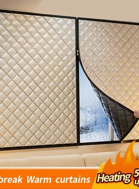 Zipper,Winter warm curta,ulated windproof sealed windows,col