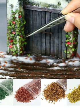 Leaves Static Model DIY Miniature Leaf 35ml Micro Landscape