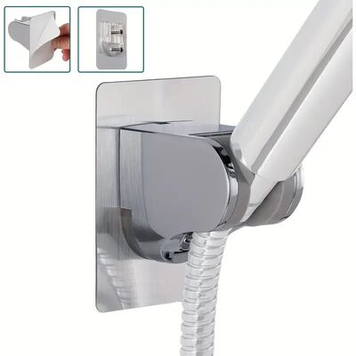 1Pcs Universal Showerhead Holder Wall Mounted Punch Free Hou