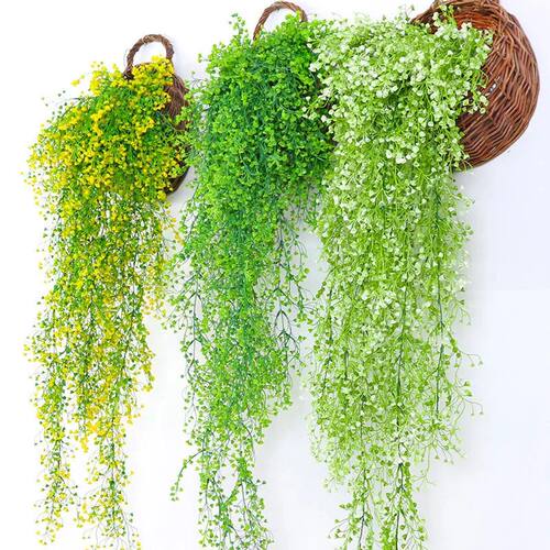 75cm 5 Forks Artificial Vine Fake Plants Rattan Wall Hanging