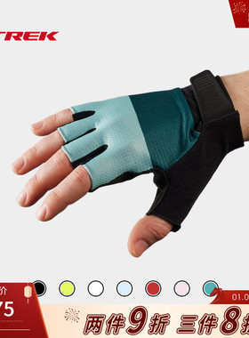 TREK崔克Circuit柔软舒适耐磨弹力双凝胶半指骑行手套