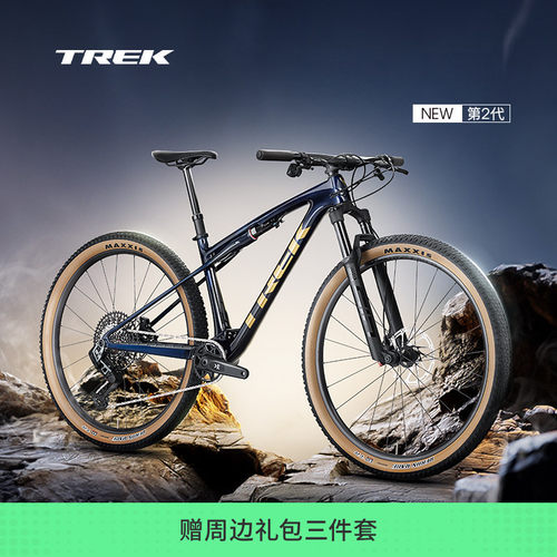 TREK崔克碳纤维软尾山地自行车