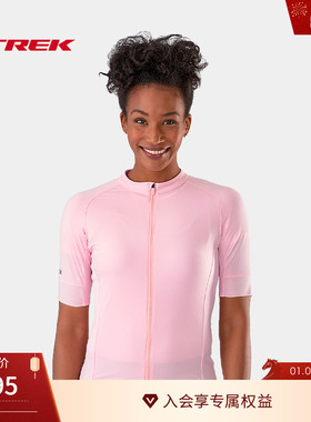 TREK崔克Circuit女式轻薄透气速干修身防晒短袖骑行服