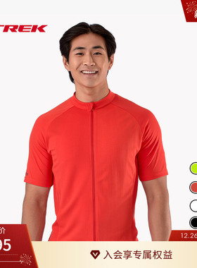 TREK崔克Solstice男式干爽透气防晒舒适贴身气动多口袋短袖骑行服