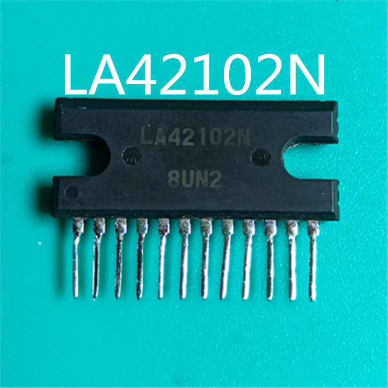 LA42102N 单片线性IC音频输出电视应用 10W双声道功率放大器 芯片