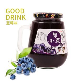 红遍天蓝莓味饮料整箱特价批发手把玻璃瓶多口味春节走亲戚年货