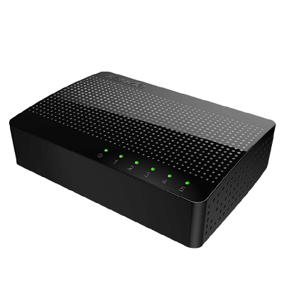 腾达sg105千兆交换机分线器