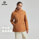NORTHLAND诺诗兰棉服3M防风保暖户外徒步登山中长款 修身 连帽外套