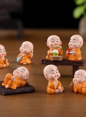 微景观简约现代树脂工艺品桌面