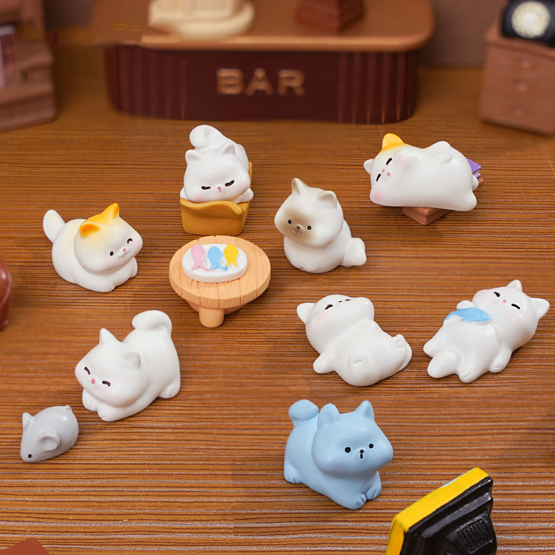 微景观树脂工艺品迷你小猫娃娃屋 DIY装饰品挂配件迷你桌面小摆件,家居饰品,装饰摆件,淘宝优惠券,粉丝福利购,淘宝优惠卷