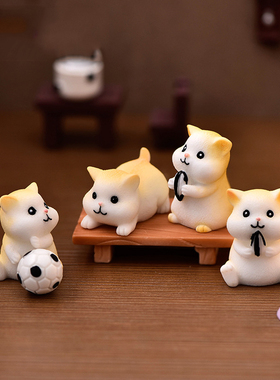 微景观简约现代树脂工艺品