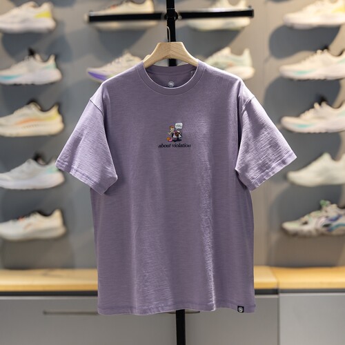 李宁男子纯棉舒适短袖T恤