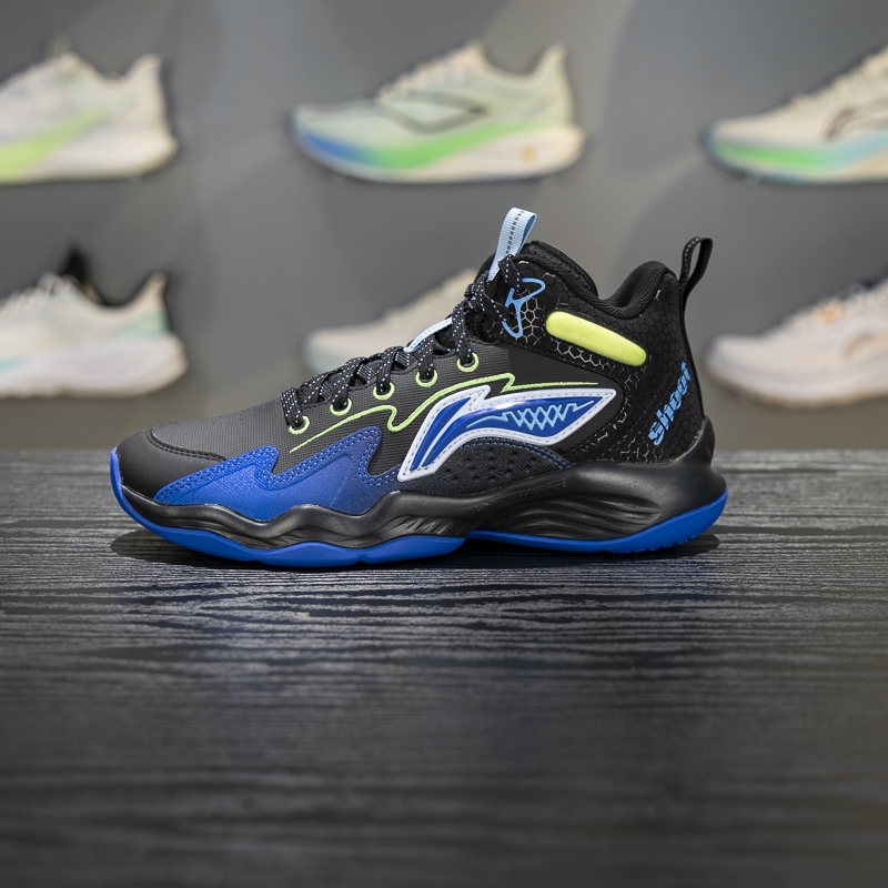 李宁四季通用减震回弹童篮球鞋