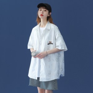 休闲男女装新品精品 港风衬衣 中性风 衬衫1404-2-C28-p53图片
