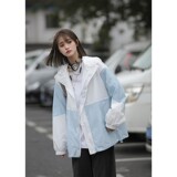 1404-1-9222-P80港风夹克外套纯棉高品质中性风薄外套防晒衣，男装夹克，星座1404-3