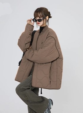 1404-2-MY93313-P90男女 百搭 新款 港风棉衣外套休闲