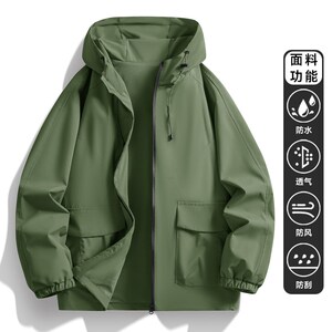 休闲男女装 新品中性 冲锋衣多巴胺穿1406-22381-p40图片