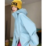 休闲男装女新品c冲锋衣多巴胺穿1404-2-17988-P58，男装夹克，星座1404-1