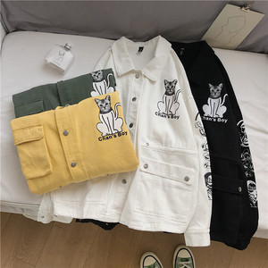 714-1-S608-单88加厚男装平铺新款港款精品外套dmbk的图片