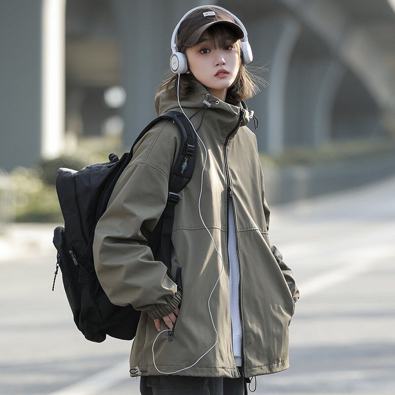 1404-1-9352-p85高品质棒球服冲锋衣时尚 简休闲百搭图片