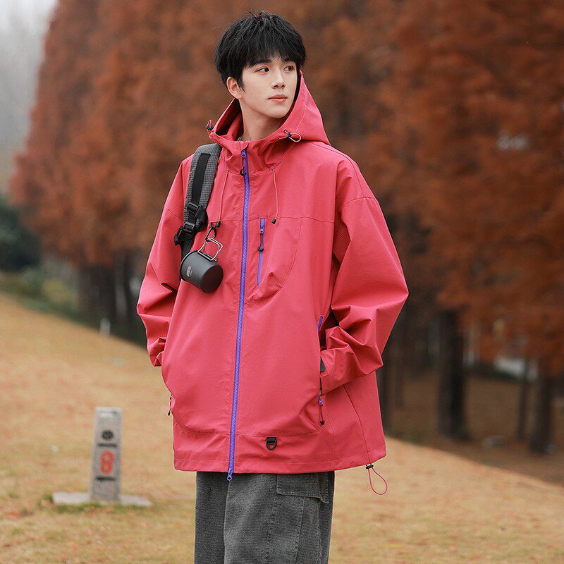 1404-2-7870-p352026休闲抖音宽松青少年百搭外冲锋衣，男装夹克，星座1404-1