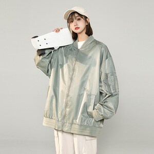 1404-1-9350-p80高品质棒球服潮流冲锋衣时尚 简外套休闲百搭图片