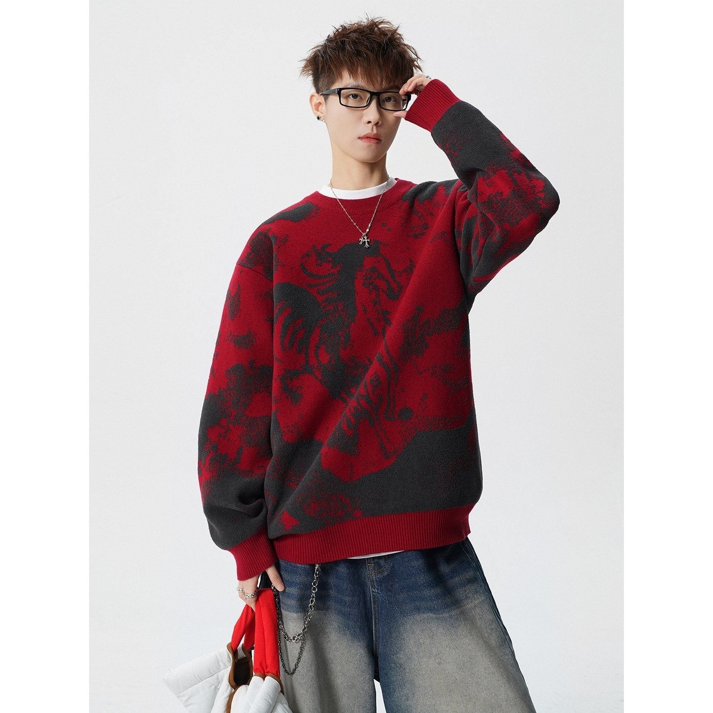 1404-1-9871-p72棒球服潮时尚冲锋衣休闲扎染夹克，男装夹克，星座1404-1