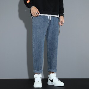 1404-1-968-P35批男夏港风新款 男潮流短裤啊休闲裤七分裤图片