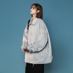 1404-1-9329-p85高品质棒球服潮流冲锋衣简外套休闲百搭图片
