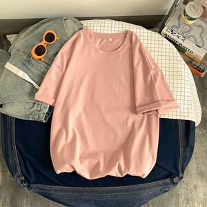 1404-2-T315-p15男装新款港风短袖棉麻夏季体恤,男装搭配剪印教程图片