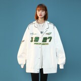 1404-1-9206-p87高品质棒球服潮流时尚简约休闲百搭外套F，男装夹克，星座1404-3