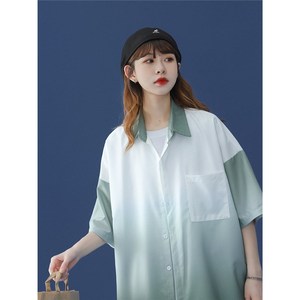 休闲男女装新品精品港风渐变衬中性1404-1-C29-p50图片