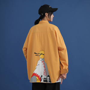 男女装新品港风火影陆飞衬衫长袖714-1-C17gd