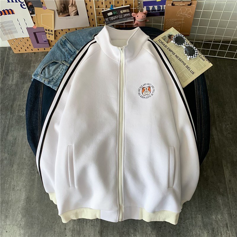 1404-1-s403-P40男女字母棉外套新款休闲情侣夹克款精品拉链衫F,男装夹克,星座1404-1