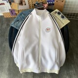 1404-1-s403-P40男女字母棉外套新款休闲情侣夹克款精品拉链衫F，男装夹克，星座1404-1