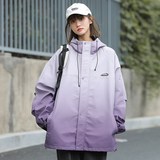 1404-1-93380-9362-p95防水冲锋加绒加厚潮时尚休闲扎染夹克，男装夹克，星座1404-1