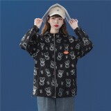 1404-3-S223-P55新款时尚青少年潮流宽松连帽防晒衣男女同款T，男装防晒衣，星座1404-3