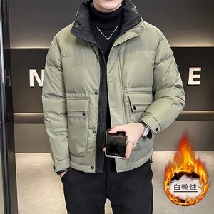 1404-9962--p135--2025休闲宽松青少年百搭防风 保暖羽绒服图片