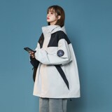 1404-1-9336-p85高品质中性风冲锋衣时尚简外套休闲百搭，男装夹克，星座1404-3
