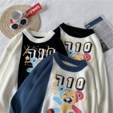1404-2-wy02-P65男女冬款港风日系高领休闲时尚毛衣潮，男装卫衣，星座1404-3