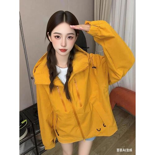 休闲男女装新品精品港风c冲锋衣多 巴胺穿 1406-7880-p55
